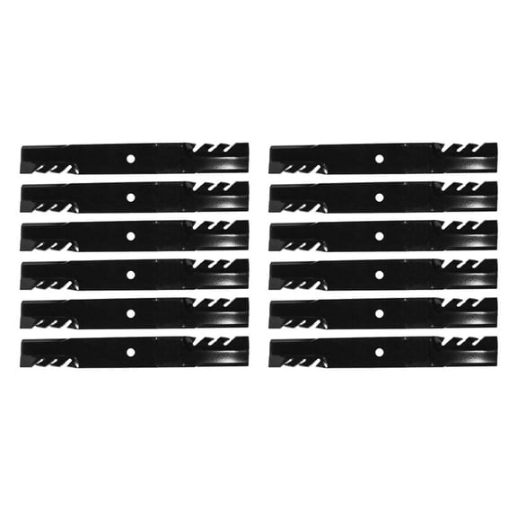 Proven Part 12-Pack Toothed Mulching Blade Fits Toro 107-3192-03
