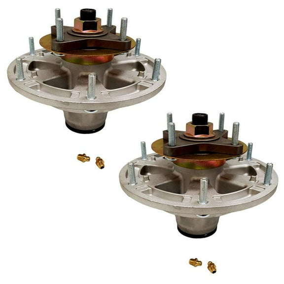 2PK Spindle Assembly Mower Deck Blade Fits John Deere TCA24881 TCA51058
