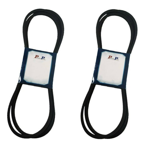 (2) BELTS FITS HUSQVARNA 532131264 MODELS LR100, LR110, LR120 AND LT125