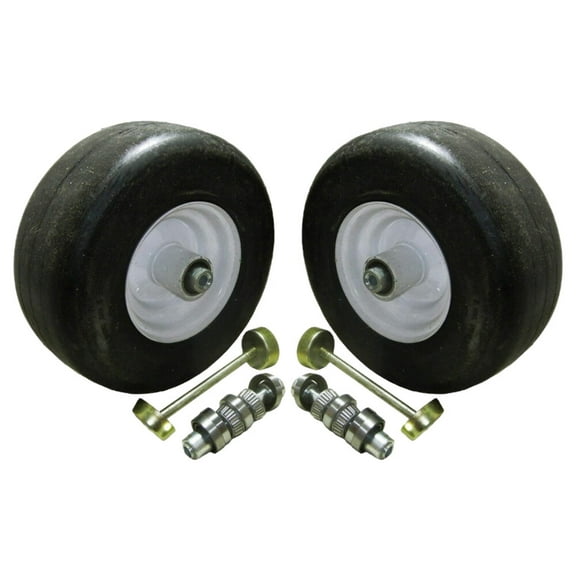 Proven Part 2 Pack 13X5X6 White No Flat Front Solid Tire Puncture Proof Fits Exmark Fits Toro Mowers Matching The Following Part Numbers 109-126 - 103-351 - 126-5360 1-633582 1-633002