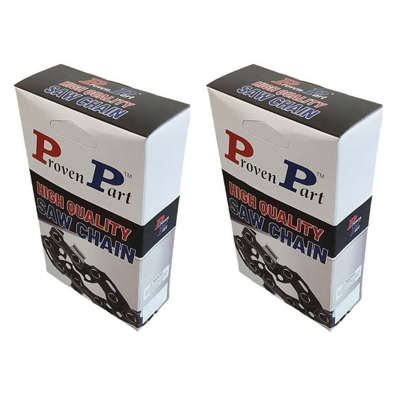 Proven Part 2-Pack 24" Full Skip Chain For 24In Bar 3/8" Pitch .050 Gauge 81DL Fits Echo CS-600P