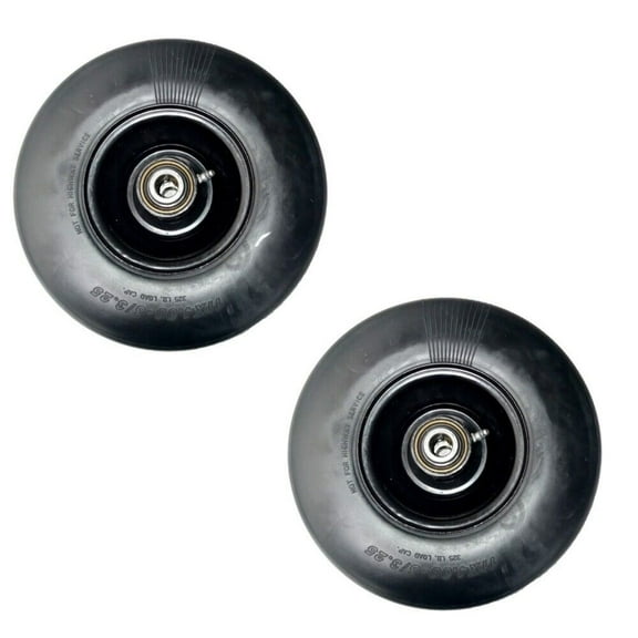 Proven Part 2 Pack Front Solid Puncture Proof Tire Assembly For Stander 72460026 No Flat 11X4X5