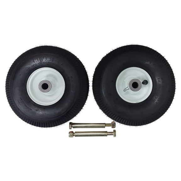 Proven Part 2 Pack Inflatable Tire And Wheel For Exmark And For Toro 105-3471 4.10/3.5-4