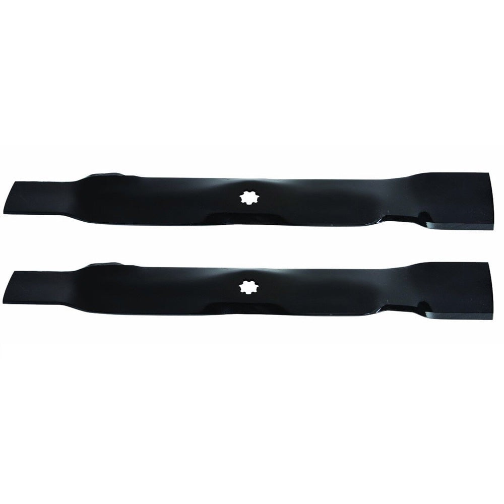 Proven Part 2-Pack Mulching Mower Blade Fits John Deere Am137328