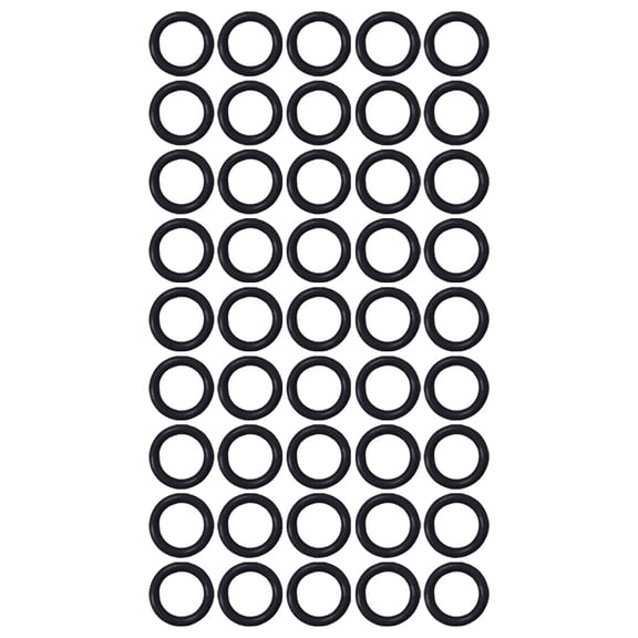 Proven Part 3/8" High Temperature 450F O-Ring Quick Connect Repair 45 Pk
