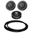thumbnail image 2 of Drive Idler Pulley & Belt Kit For Husqvarna YTH24K48, YTH22V46XLS Mowers (4-Piece) 2 of 6