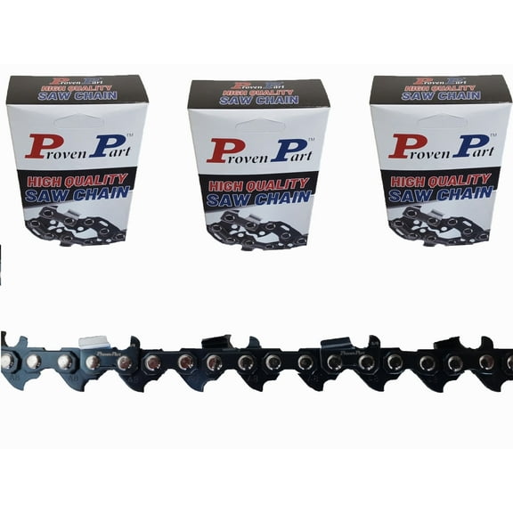 Proven Part 3-Pack 20" Full Chisel Chain  Fits Stihl Ms290 3687-005-0081 .325 .050G 81Dl