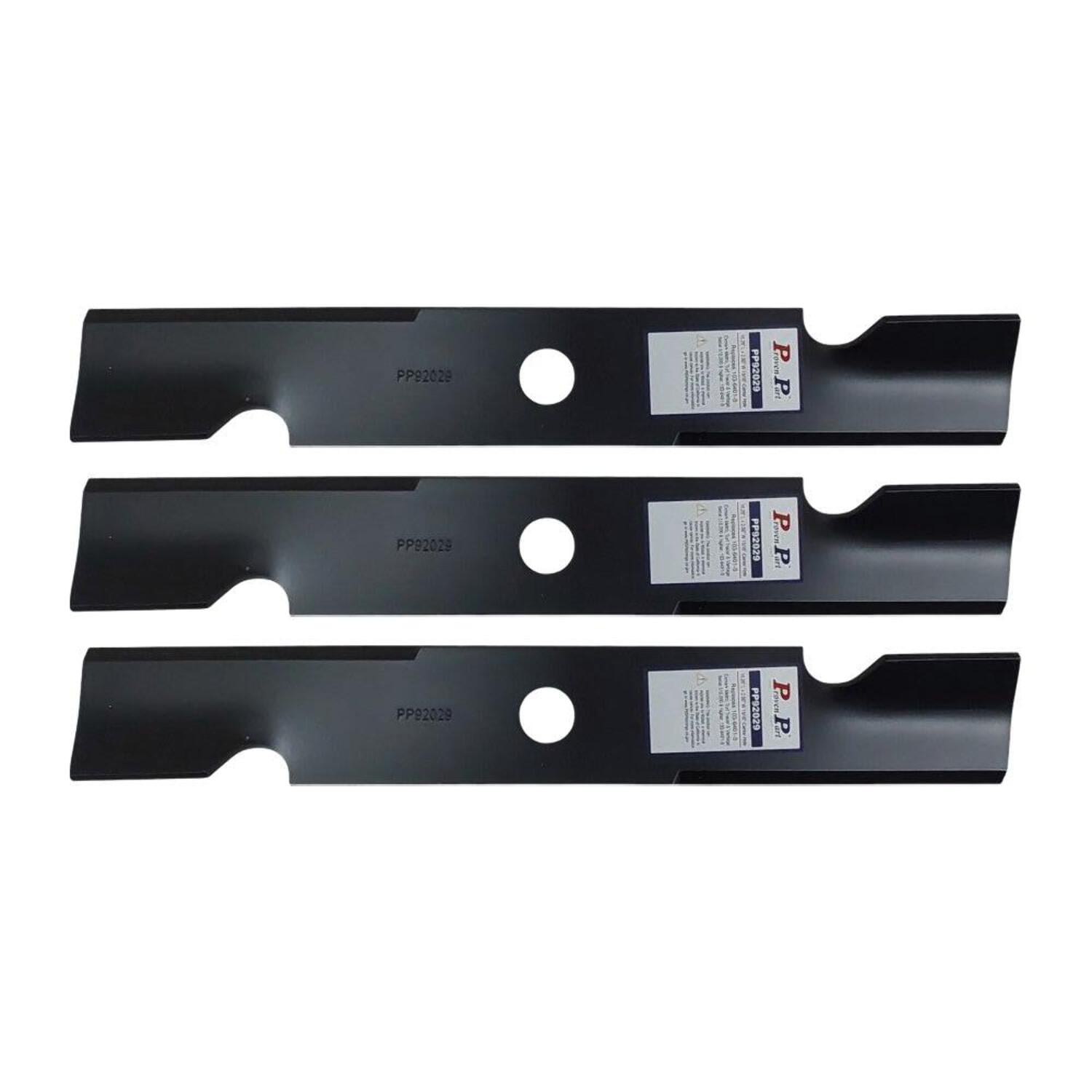 Proven Part 3-Pack High Lift Mower Blade Fits Exmark 103-6401-S