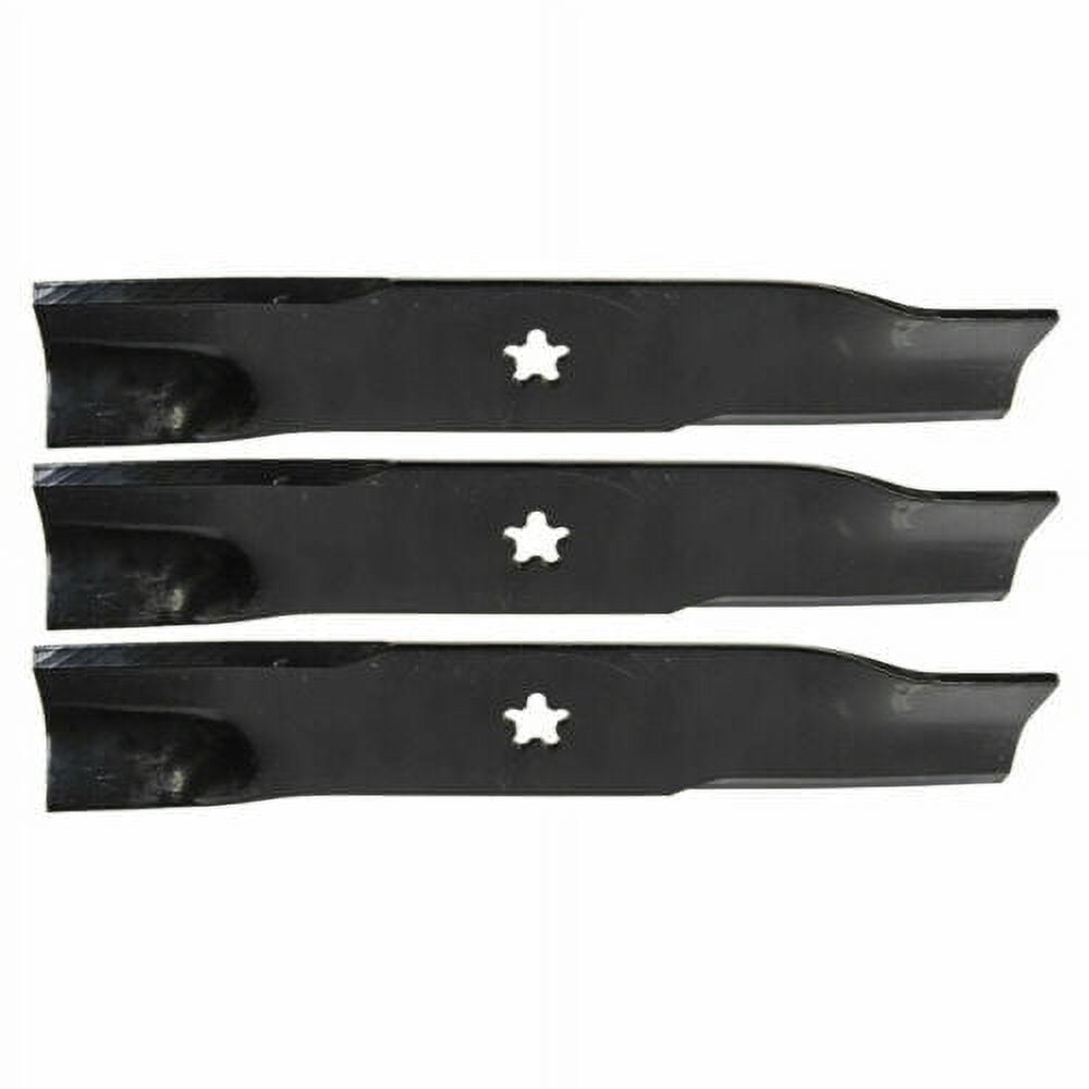 Proven Part 3 Pack High Lift Mower Blade Fits Husqvarna 539112078