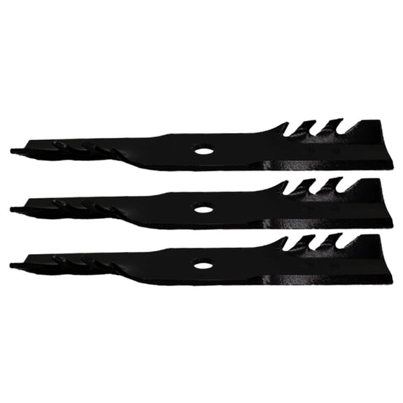 Proven Part 3-Pack Toothed Mulching Blade Fits Exmark 103-6381