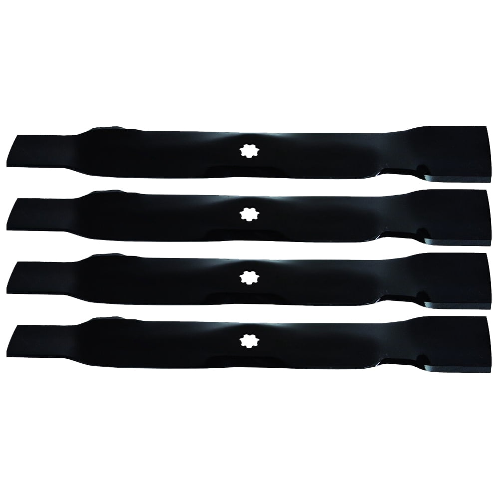 Proven Part 4-Pack Mulching Mower Blade Fits John Deere Am137328