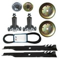 thumbnail image 1 of Proven Part 42 Inch Mower Deck Rebuild Kit Spindles Pulley Belt Blades For 130794 153535 174883 127843, 1 of 11