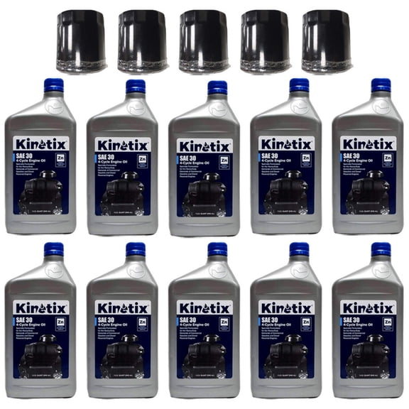 Proven Part 5 Oil Filters 10 Quarts 30W Oil Fits 692513, 103887901