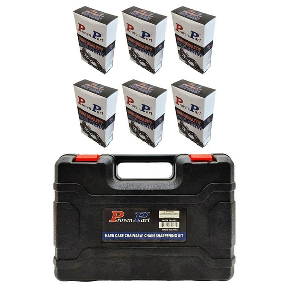 Proven Part 6-16" Chains 3689-005-0067 Bar.325 .063 67 Dl, Files, Guide, Wedge, Stump Vise, Scrench Bar