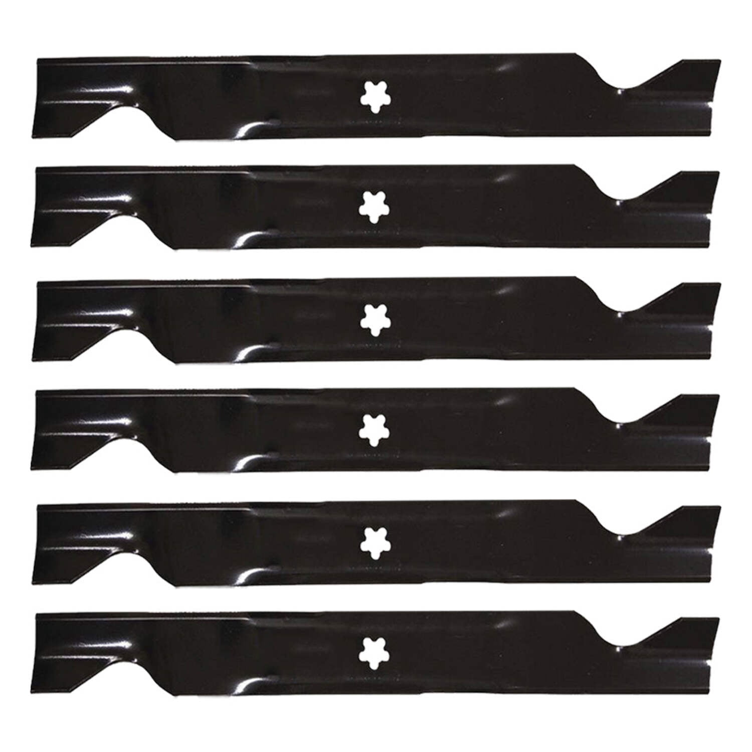 Proven Part 6-Pack High Lift Mower Blade Fits 532405380 403107