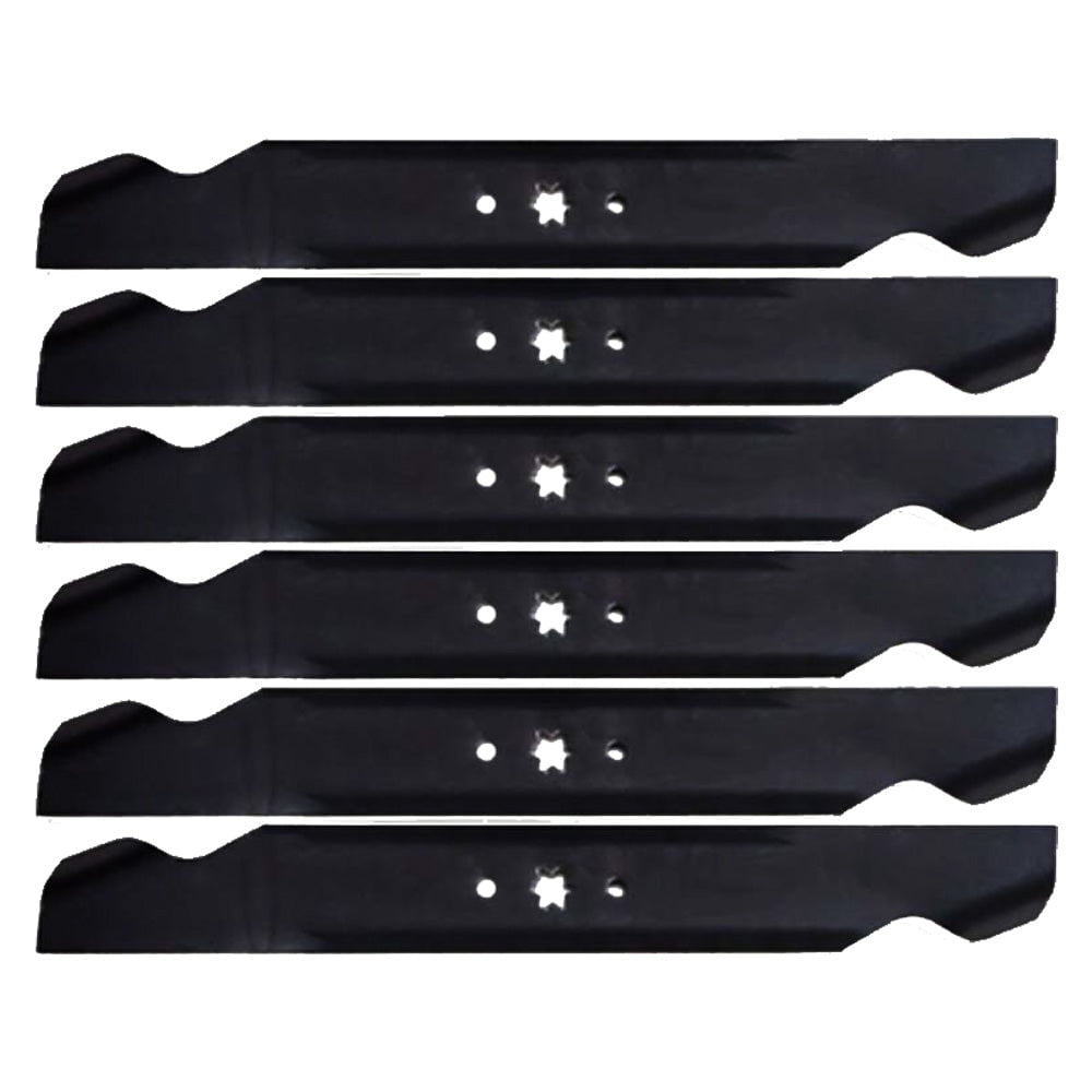 Proven Part 6 Pack Lawn Mower Blades For 742-04290 942-04290 942-04244 942-04244A