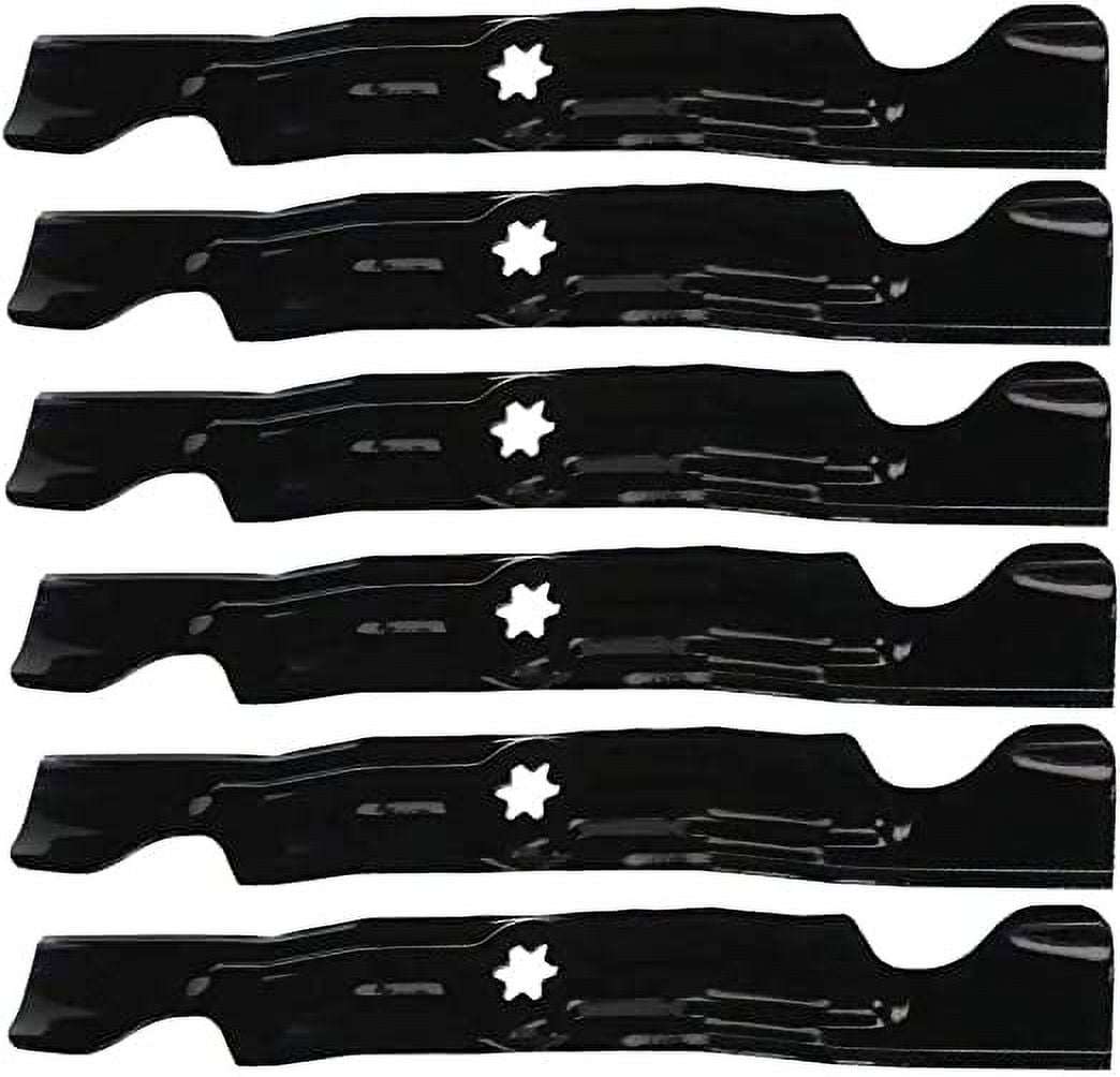 Proven Part 6-Pack Mulching Mower Blade Fits Mtd 942-04043C