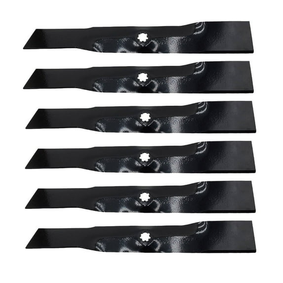 Proven Part 6PK 54" Deck Blades for John Deere GX21380 GY20679 GY20684 GY20686