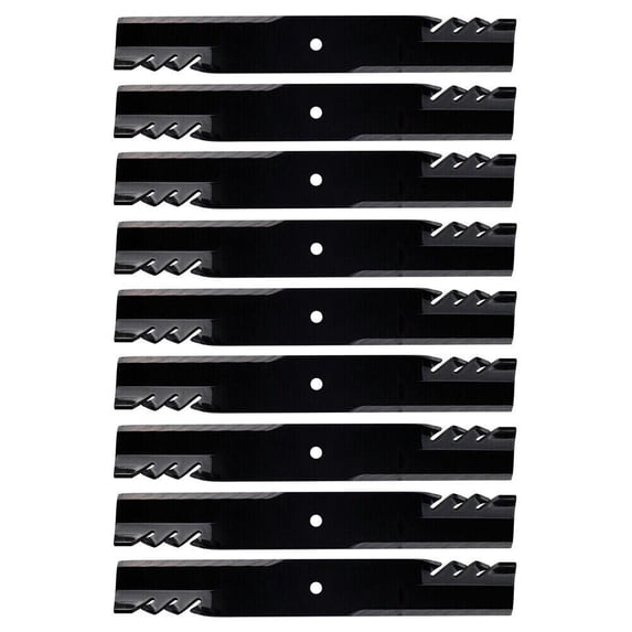 Proven Part 9-Pack Toothed Mulching Blade Fits Exmark 103-6381