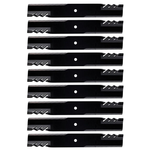 Proven Part 9-Pack Toothed Mulching Blade Fits Exmark 116-5174-S