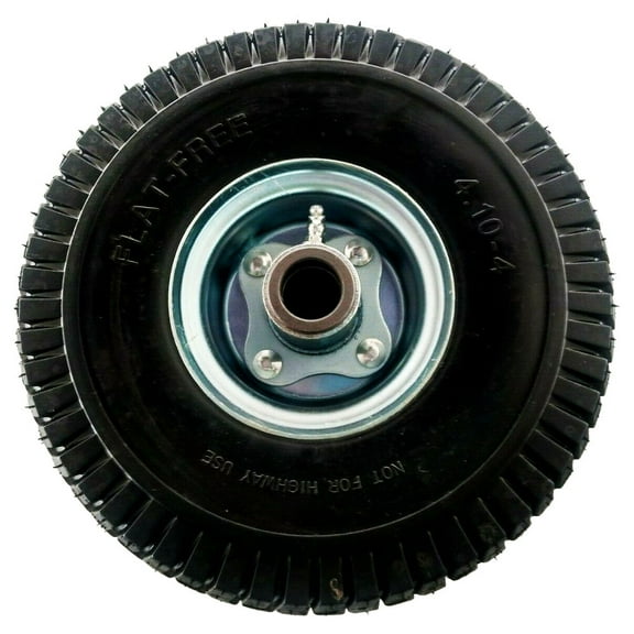 Proven Part Foam Filled No Flat Tire 4.10X3.5-4 With Bearings Fit 72310001 15010 Compatible With 2 Wheel Velke System X2