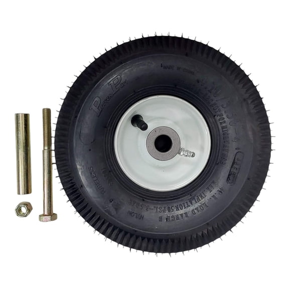Proven Part Foam Tire and Wheel For Exmark and For Toro 105-3471 4.10/3.5-4