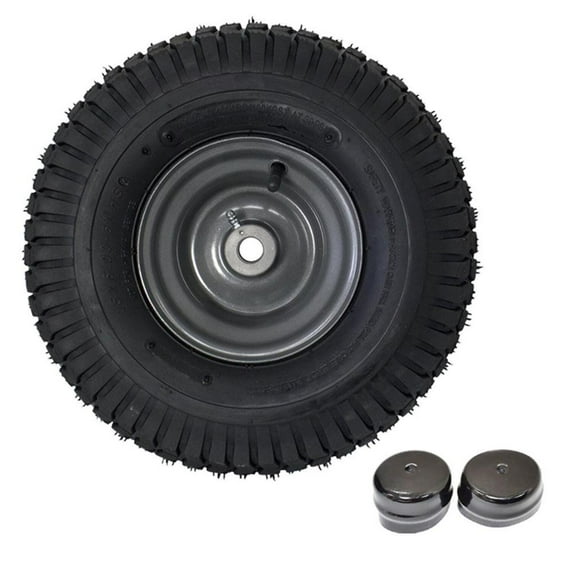 Front Tire and Rim 15x6-6 For Craftsman 634-05067-0961 For Husqvarna 532122073