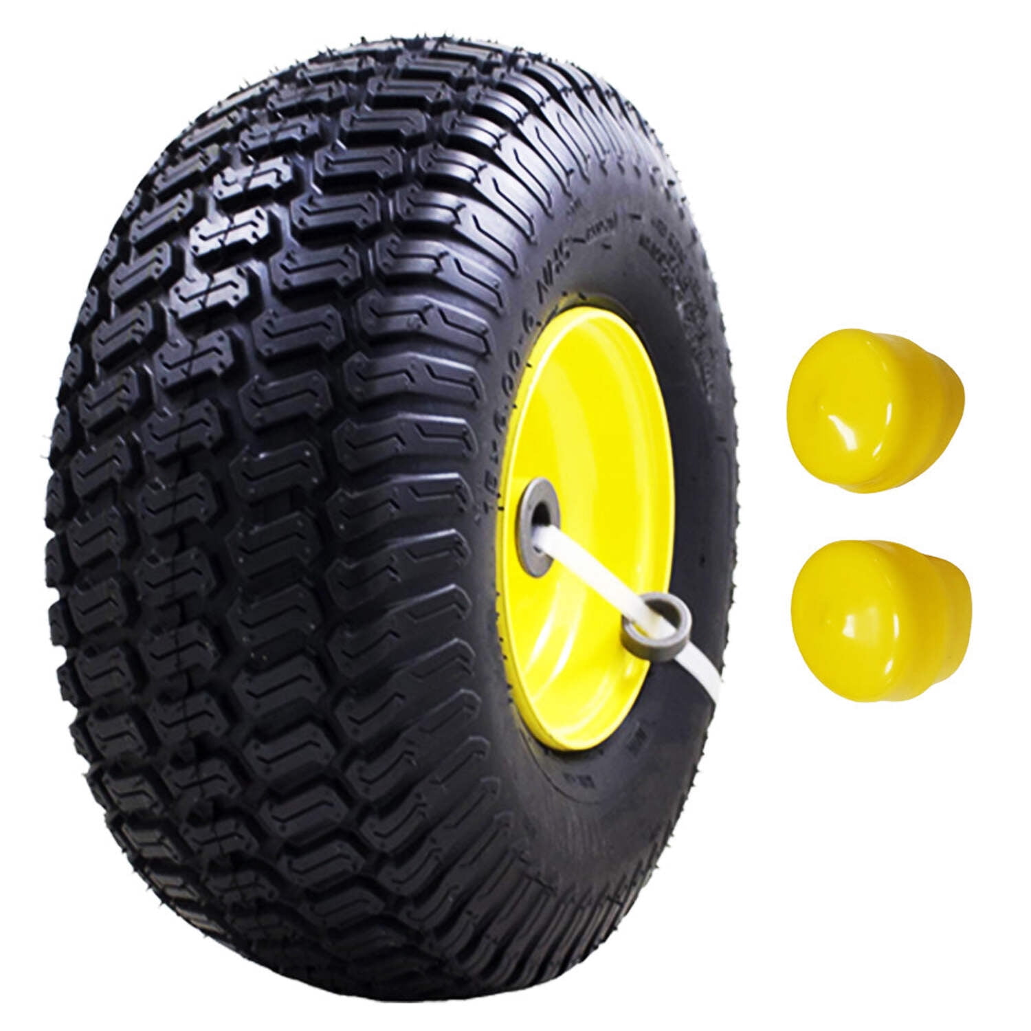 Proven Part Front Tire and Rim 15x6-6 For John Deere LT133 LA115 D100 ...
