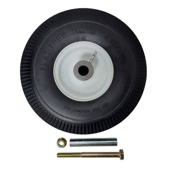 Proven Part No Flat Tire and Wheel for Exmark and For Toro 105-3471 4.10/3.5-4