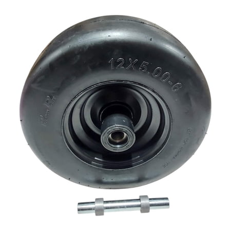 Proven Part Semi Pneumatic No Flat Tire 12x5-6 Fits Greenworks R0200711-00 3420111523