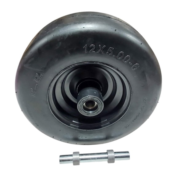 Proven Part Semi Pneumatic No Flat Tire 12x5-6 Fits Greenworks R0200711-00 3420111523