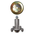 thumbnail image 1 of SPINDLE ASSEMBLY 187292 W/ PULLEY 153535 - 42" 48" DECK FITS HUSQVARNA 532, 1 of 10