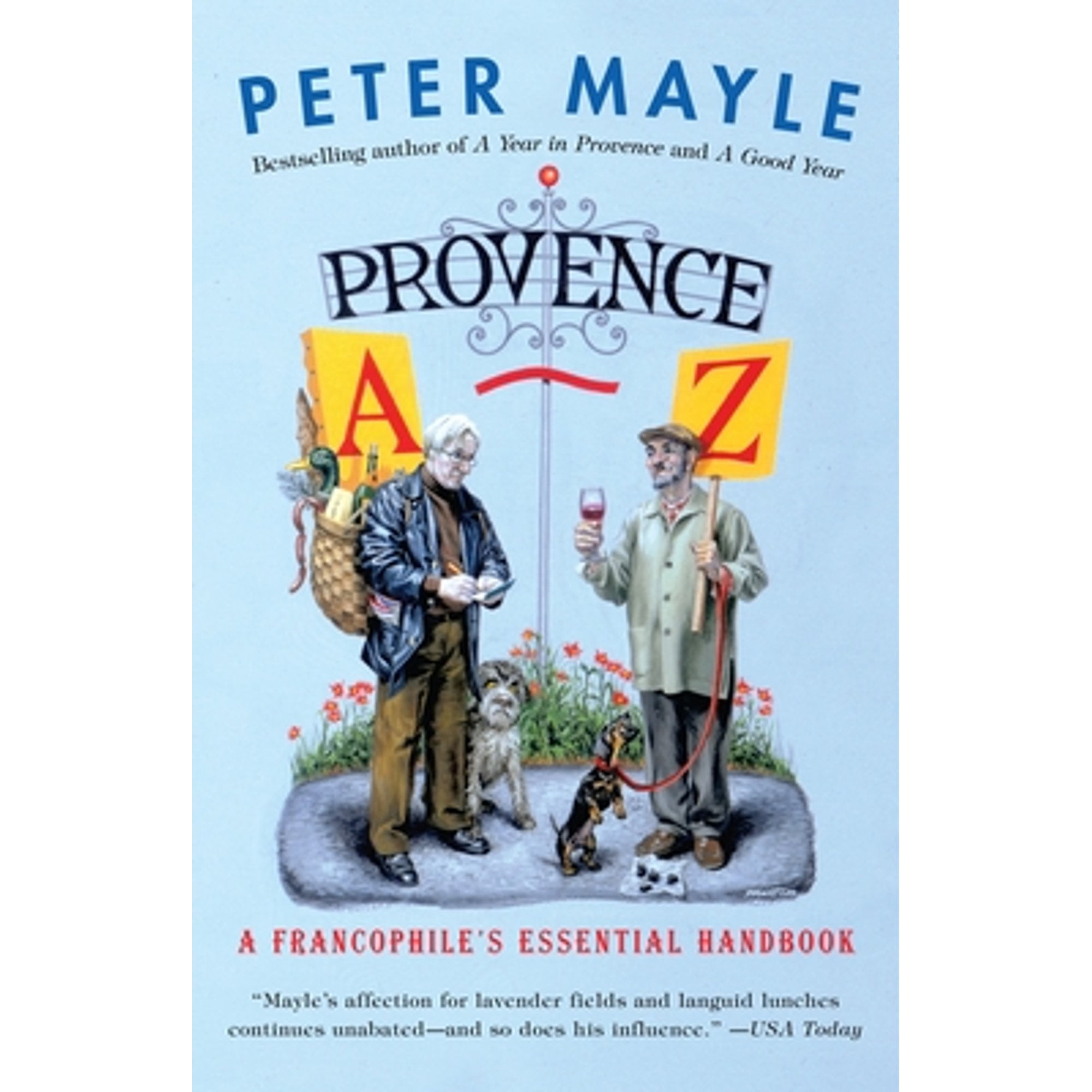 Pre-Owned Provence A-Z: A Francophiles Essential Handbook Vintage Departures Paperback Peter Mayle