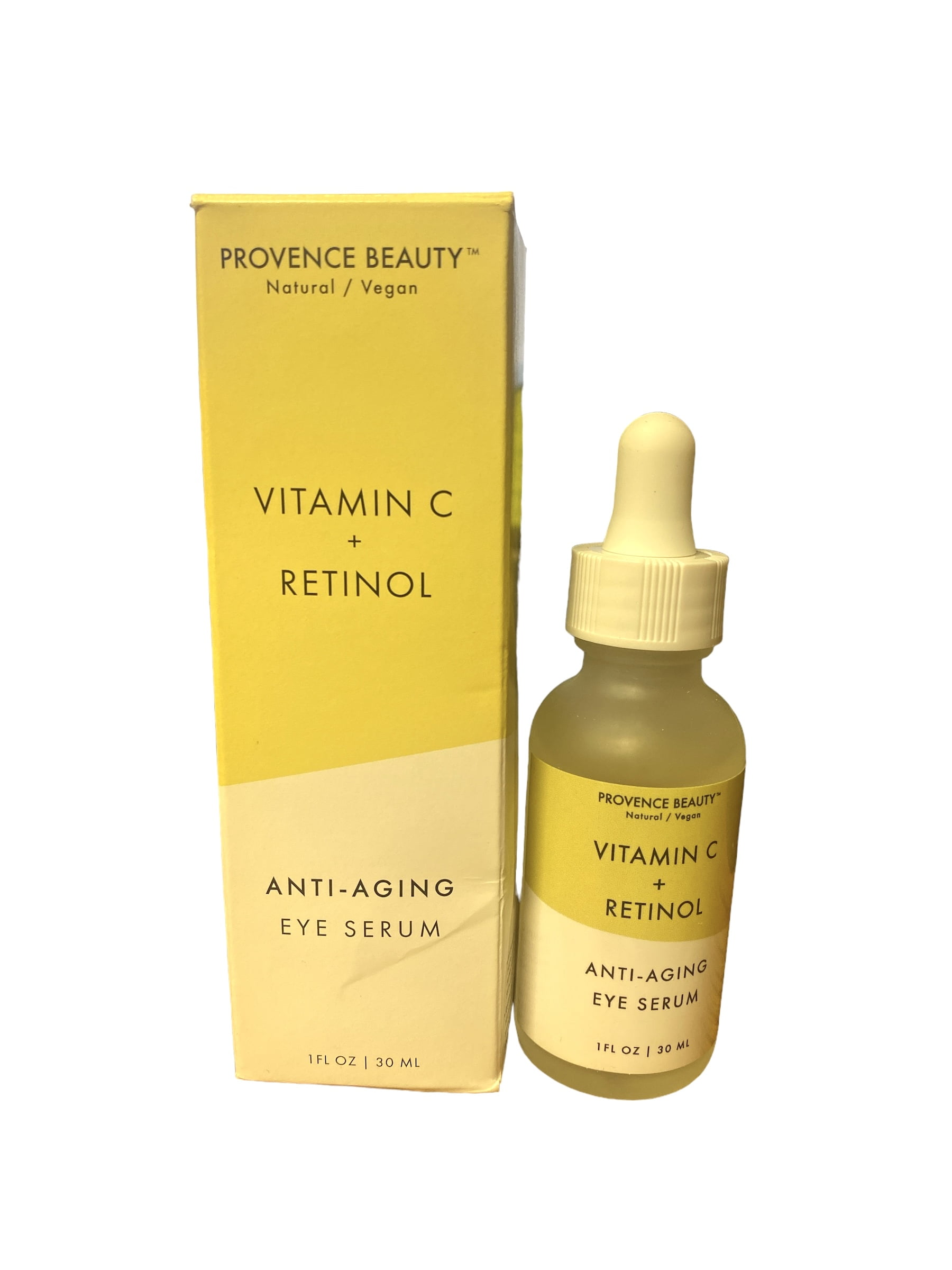Provence Beauty VEGAN Vitamin C + Retinol GLUTEN FREE AntiAging Serum 1 fl. oz