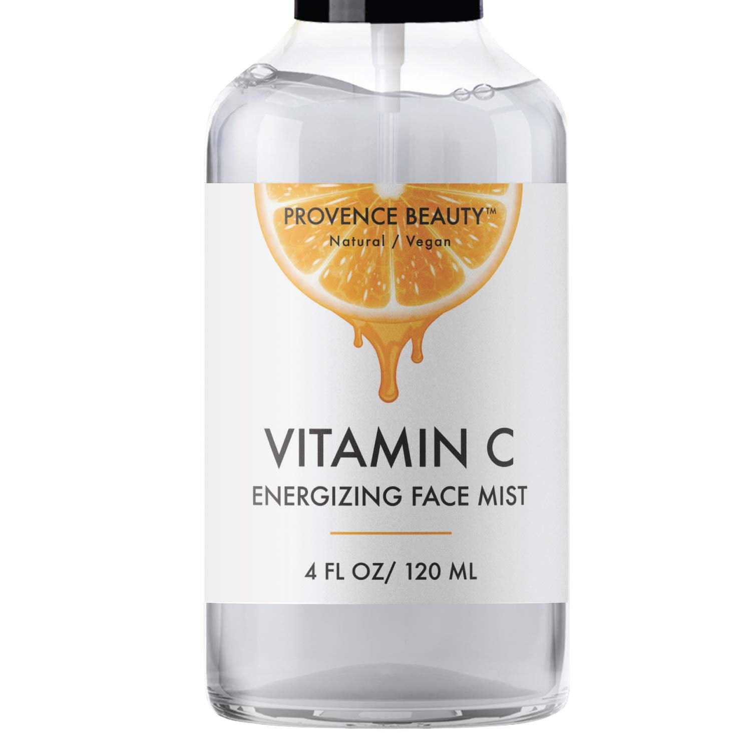 Provence Beauty Vitamin C Face Mist Setting Spray with Rose Water Aloe Vera