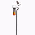 thumbnail image 1 of Provence Bird Stake with Solar LED Candle Lantern (45" H Stake with 8" H Lantern), 1 of 8