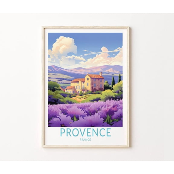 Provence France Landscape Cote dAzur Wall Decor Home Decor