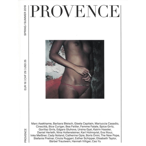 Provence Report Spring/Summer 2019: Issues of Our Time, (Paperback)
