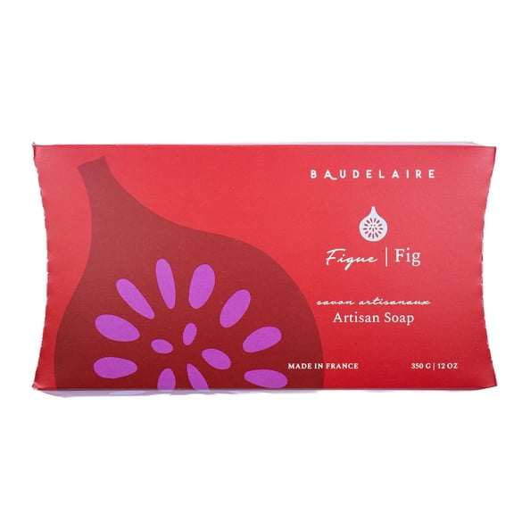Provence Sante Luxury French Soap Bar Shea Butter Triple Milled Fig Fragrance 12 oz Gift Box