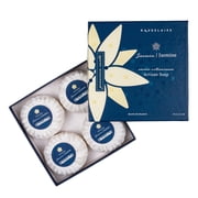 Provence Sante Luxury French Cleansing Bar Shea Butter Triple Milled Jasmine Fragrance 2.7 oz 4 Count Gift Box
