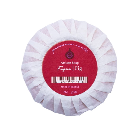 Provence Sante Luxury French Cleansing Bar - Moisturizing Shea Butter - Triple-milled Fig Fragrance, 2.7oz (Pack of 6)