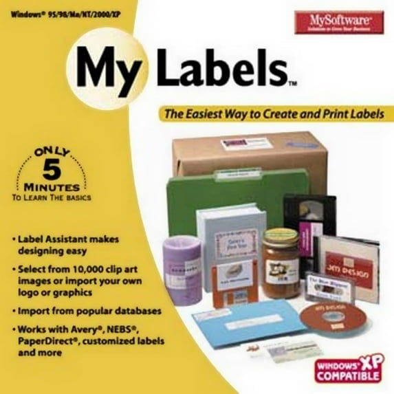 Proventure Label Maker - Box pack - 1 user - CD - Win - English