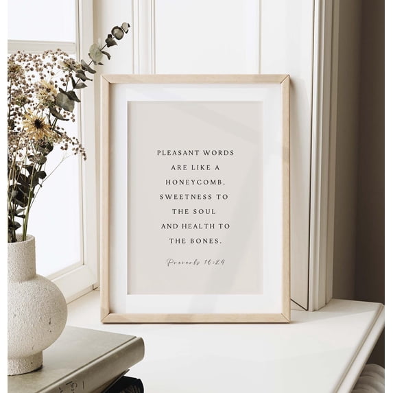 Proverbst Proverbs 16 24 NKJV Pleasant words are like a honeycomb Christian ...