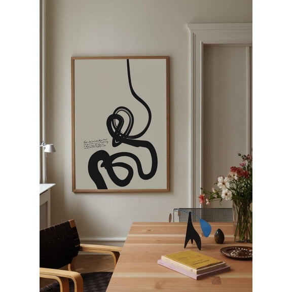 Proverbs 3:5 Wall Art Print, Minimalist Abstract Christian Decor