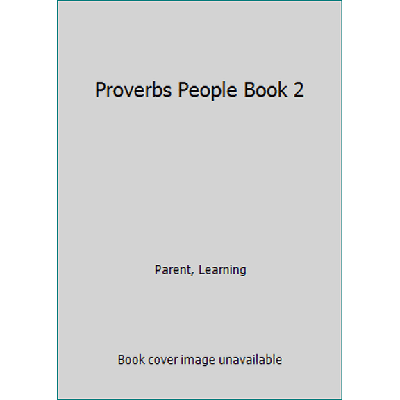 Pre-Owned Proverbs People Book 2 (Paperback) 0970877099 9780970877093