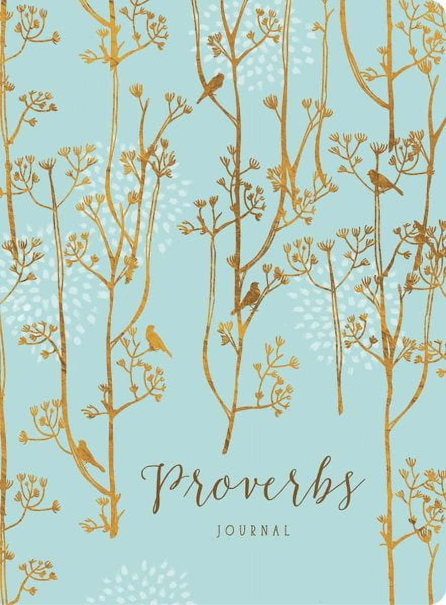 Proverbs : Printed LeatherLuxe鈩?Journal (Diary)