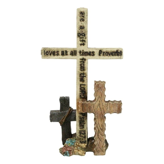 Proverbs Psalms Inspirational Friendship Verses Christian Desktop Triple Crosses