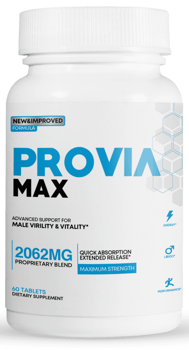 Provia Max Male Virility And Vitality Support Enhancement 60 Tablets