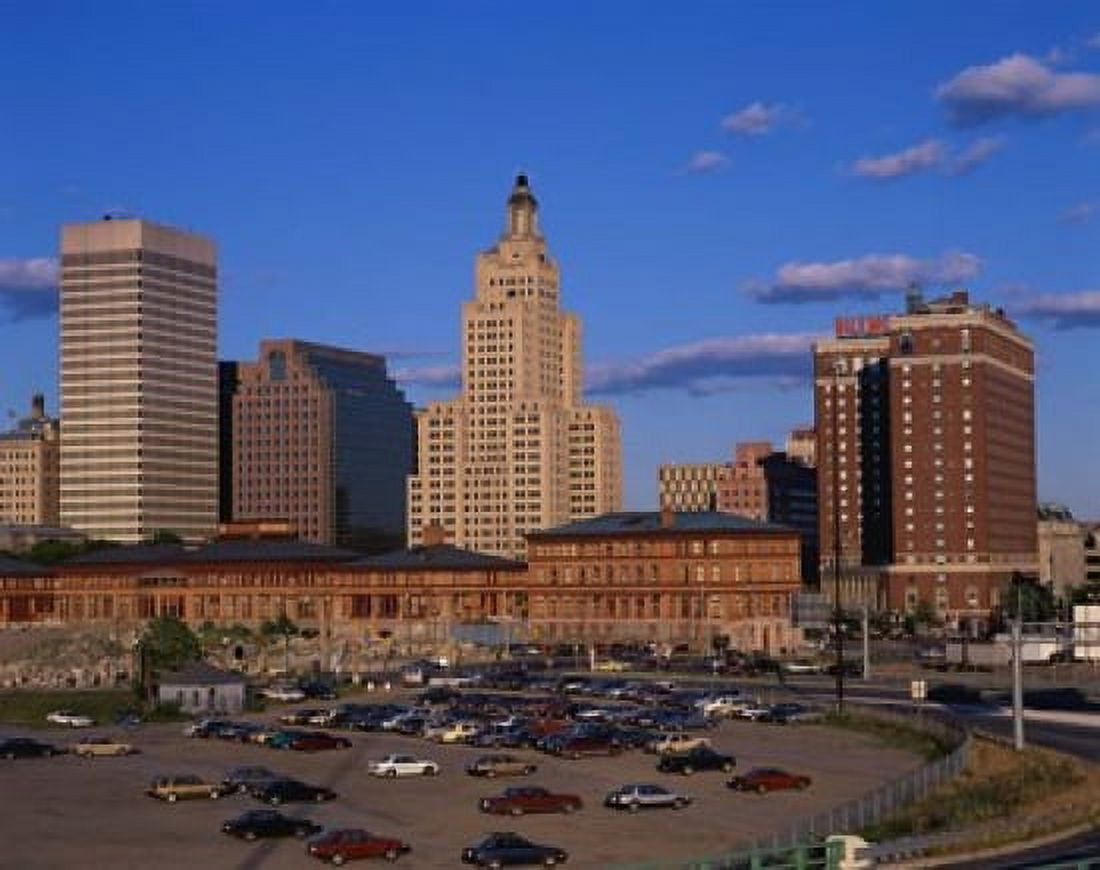 Providence RI Canvas Art - Panoramic Images (16 x 12)