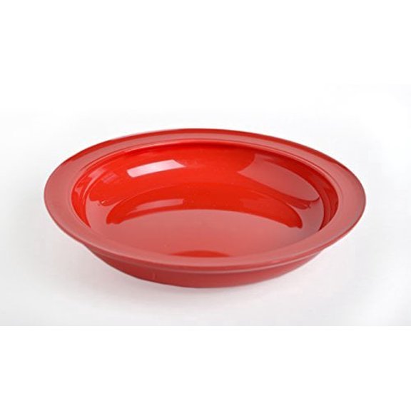 Providence Spillproof Inner Lip Plate - 9" Red